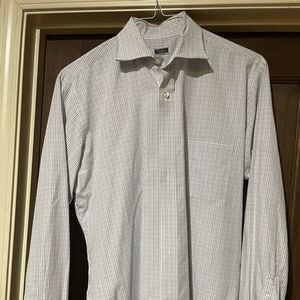 Mens Button UpShirt. Collar Size 16. Tom James Brand. EUC